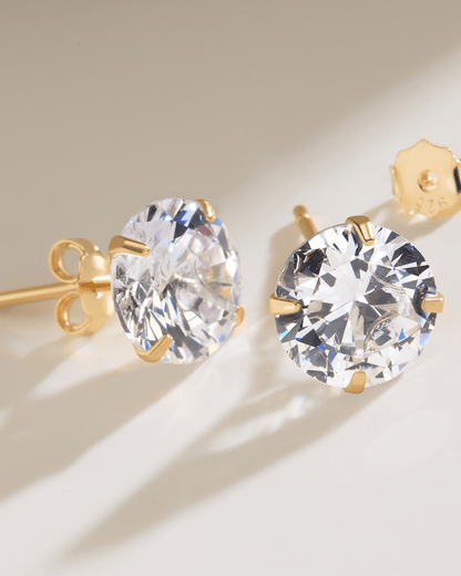 Sterling Silver Everyday Essential CZ Studs